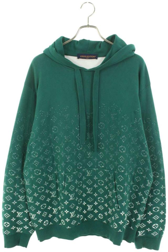 ルイヴィトン サイズ:XXL  23AW  RM232Q USO HNN45W モノグラムグラディエントニットパーカー 中古 SS13