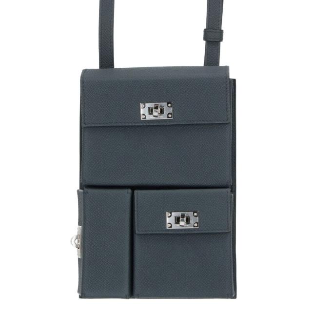 エルメス   ケリー マルチポケット トゥーゴー W刻印 SV金具ヴォーエプソンショルダーバッグ 中古 SB01