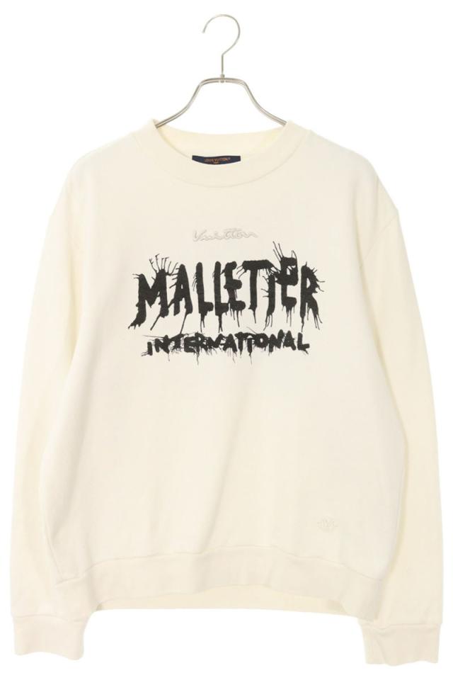 ルイヴィトン サイズ:XXL  24SS  RM241M IHN HQY23W グラフィックロゴクルーネックスウェット 中古 SB01