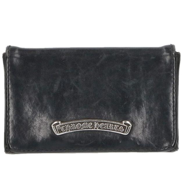 クロムハーツ CARD CASE マグネット式レザーカードケース 中古 GZ11