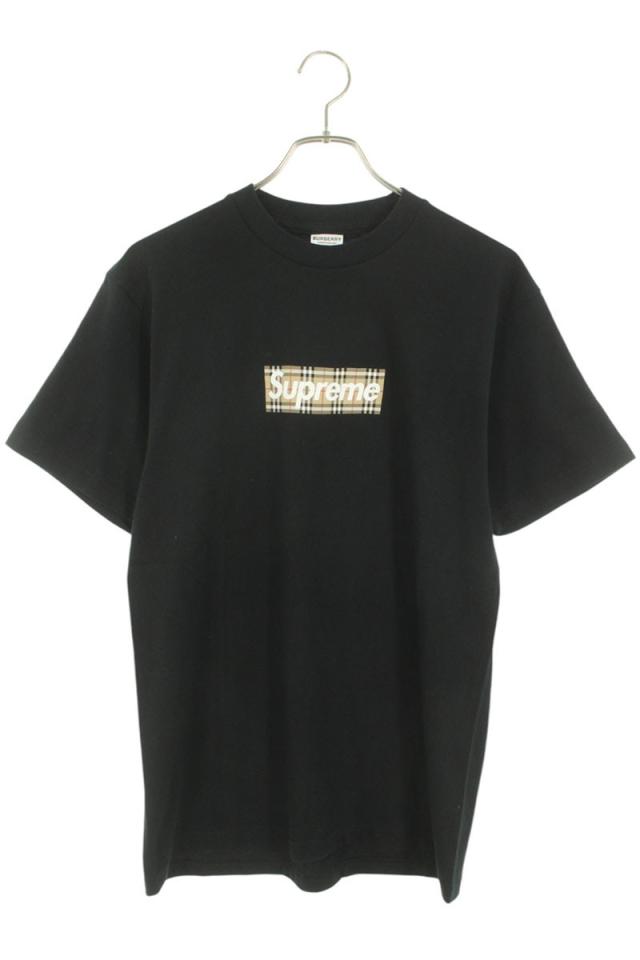 シュプリーム サイズ:S  Burberry Box Logo Tee バーバリーボックスロゴTシャツ 中古 SB01