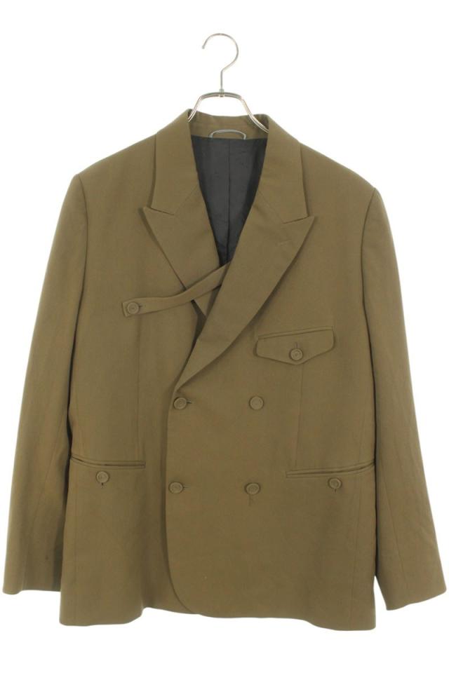 ディオール サイズ:52  313C247A4739 ベルト付きダブルブレストジャケット 中古 SB01