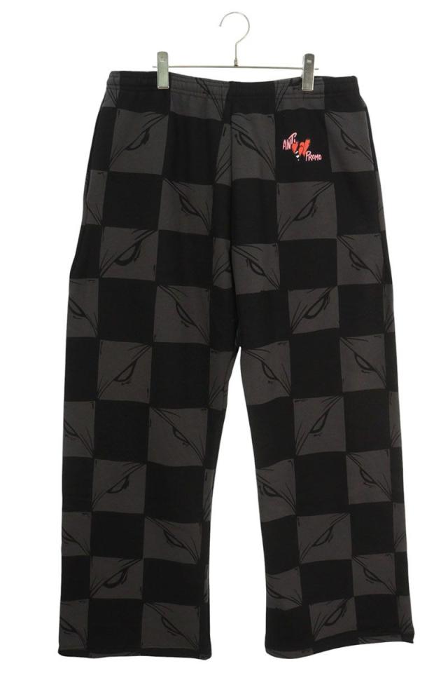 アンチプロモ サイズ:XXL  99 EYES SWEATPANT MATTY BOYプリントロングパンツ 中古 SJ02
