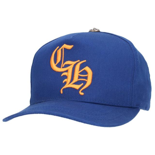 クロムハーツ サイズ:ONE SIZE  BASEBALL TRUCKER ベースボールトラッカー CH刺繍クロスボールベースボール帽子 中古 NO05