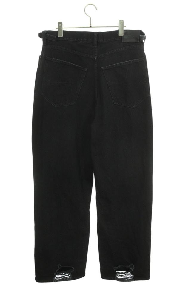 バレンシアガ サイズ:M 697833 TBP47 デストロイバギーデニムパンツ