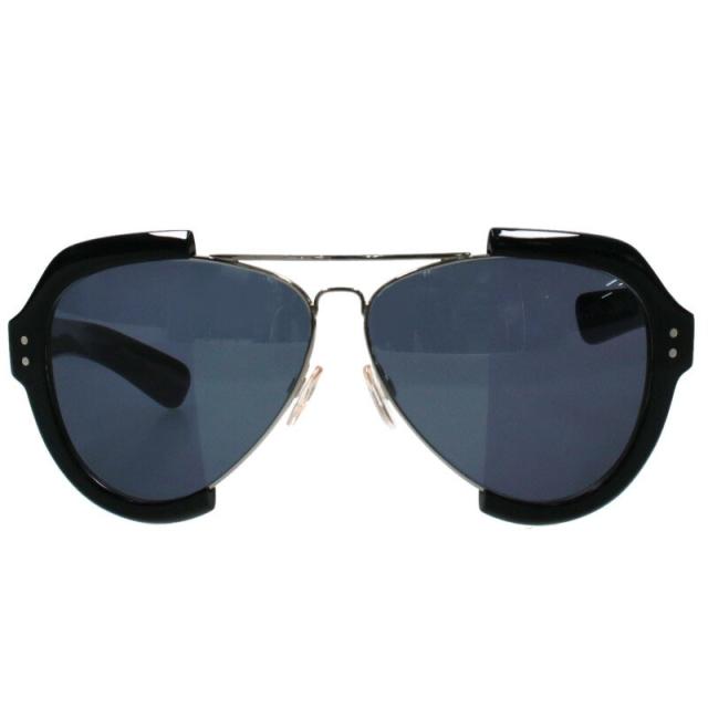 マルタンマルジェラ8 サイズ:60□11-135  MA5 ハーフフレーム ダブルブリッジサングラス 中古 BS99