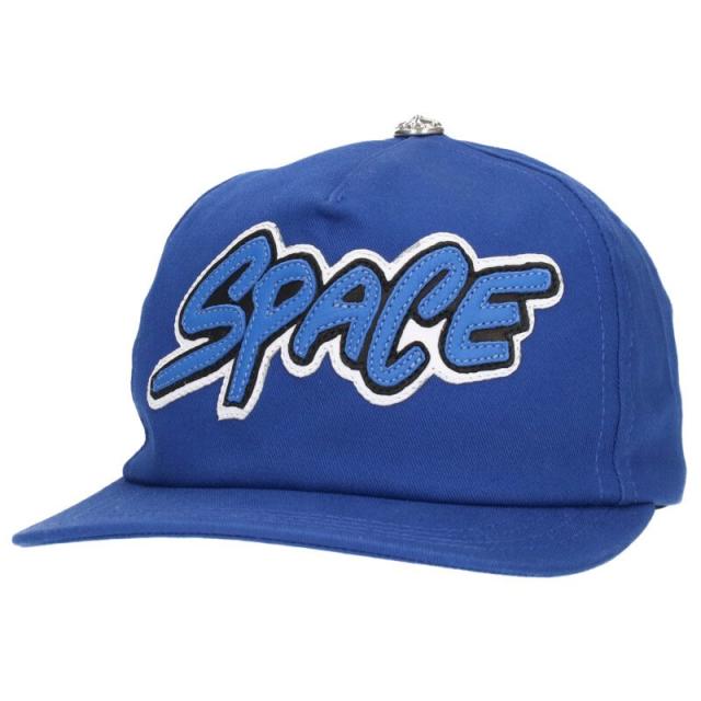 クロムハーツ サイズ:ONE SIZE  TRUCKER CAP トラッカーキャップ SPACEレザーパッチクロスボール付帽子 中古 SJ02