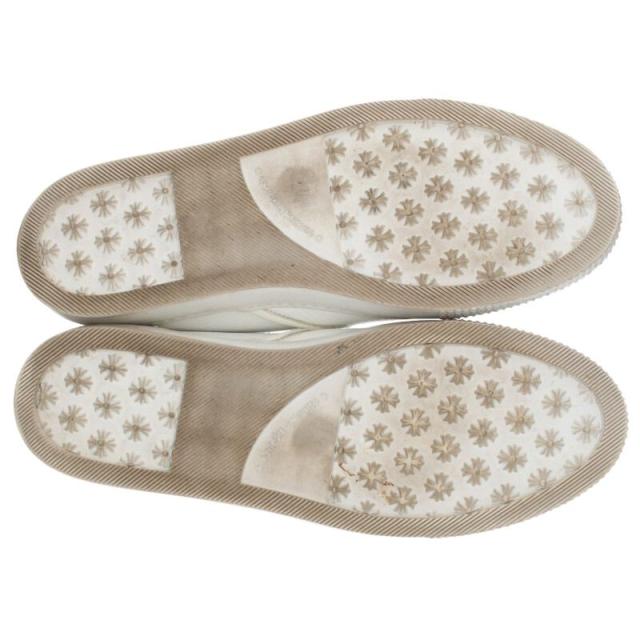 クロムハーツ サイズ:42 SLIP ON CHプラスレザーパッチダガー付レザー
