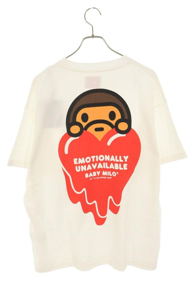 アベイシングエイプ サイズ:L 2L23-110-908 MILOプリントデザインTシャツ 中古 BS55 アベイシングエイプ サイズ:L 2L23-110-908 MILOプリントデザインT