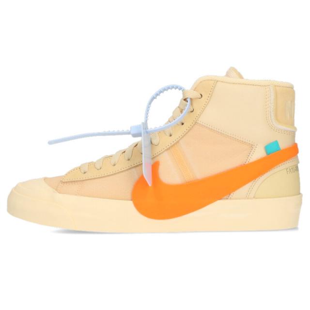 ナイキ オフホワイト サイズ:28cm  BLAZER MID ALL HALLOWS EVE AA3832-700 ブレーザーミッドハロウィンスニーカー 中古 BS99