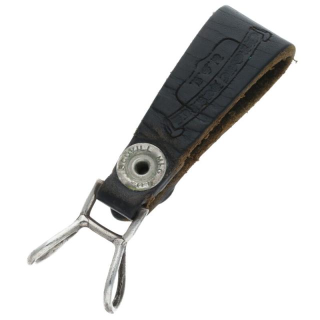 クロムハーツ BELT LOOP フローラルボールボタンレザーベルトループ