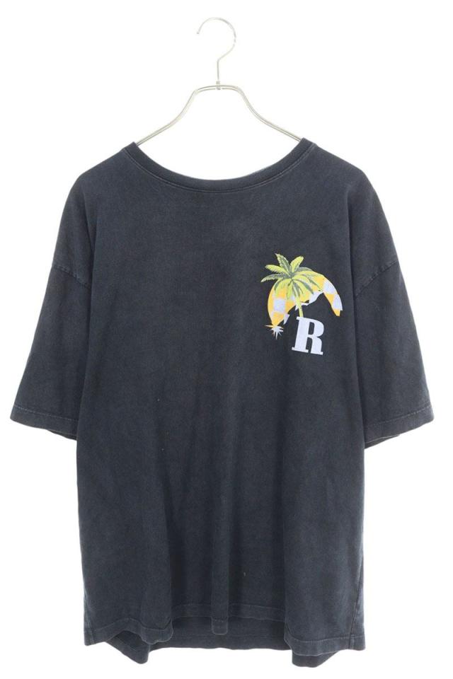 ルード サイズ:M ムーンライトトロピカルロゴプリントTシャツ 中古 BS99