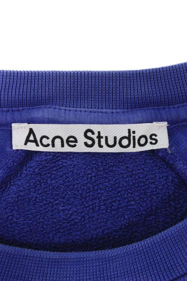 アクネストゥディオズ サイズ:L FN-MN-SWEA000308 エンボスロゴクルー