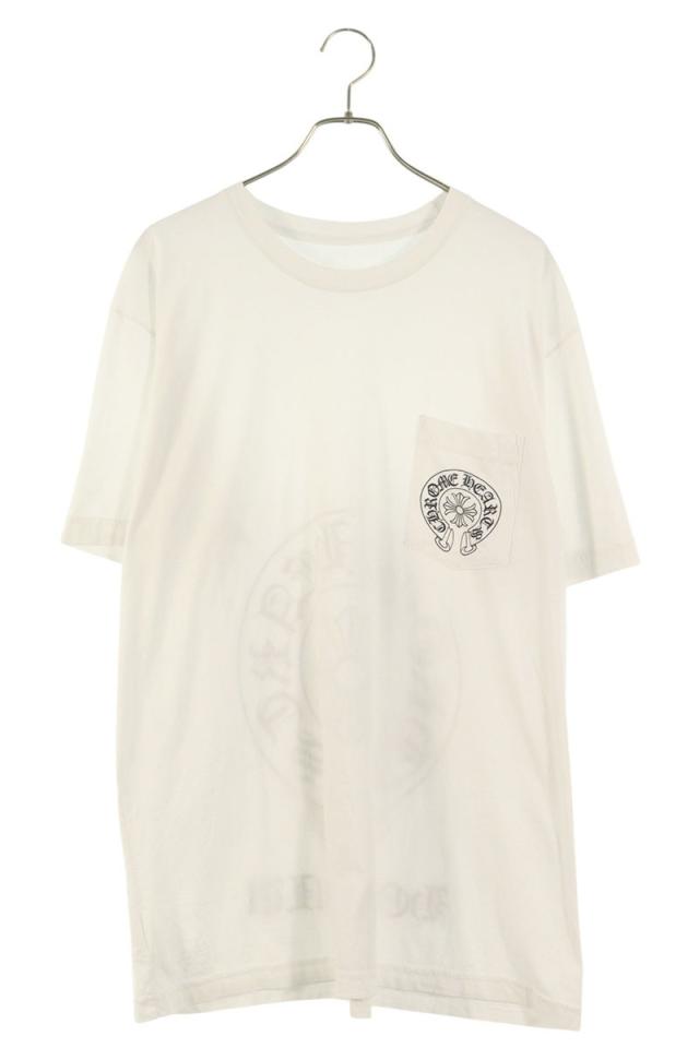 クロムハーツ サイズ:XL  CH T-SHRT 1 ホノルル限定バックホースシュープリントTシャツ 中古 SS07