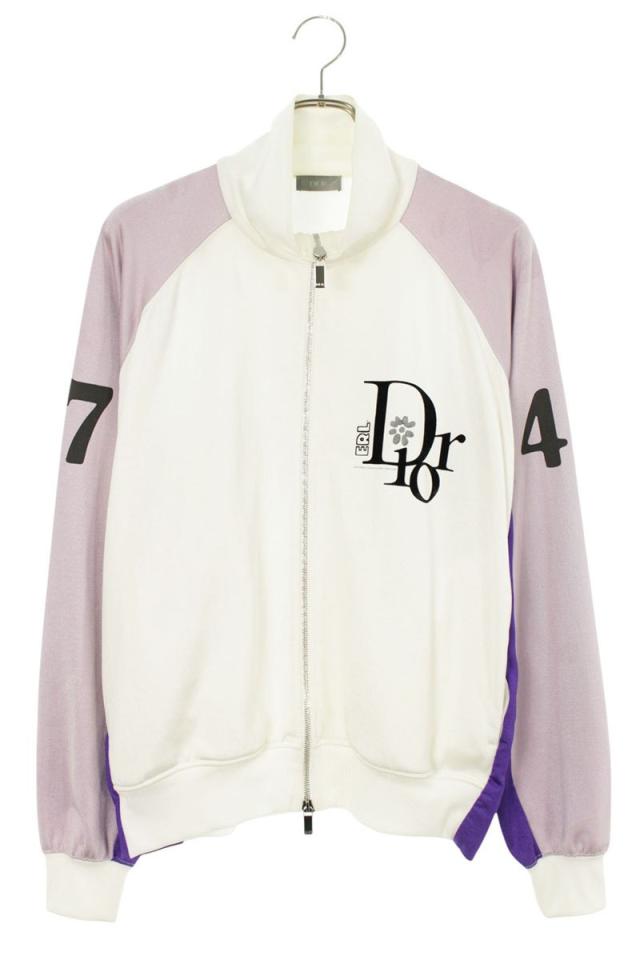 ディオール  イーアールエル サイズ:M  23AW  313J431A0809 ジップアップロゴトラックジャケット 中古 OM10