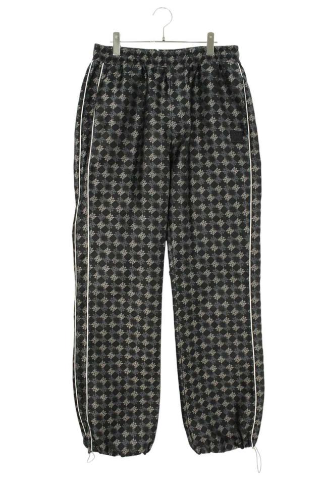 アミリ サイズ:L  25SS  SRAMOUTJ1006SMRPOL0 ロゴ総柄トラックロングパンツ 中古 SB01