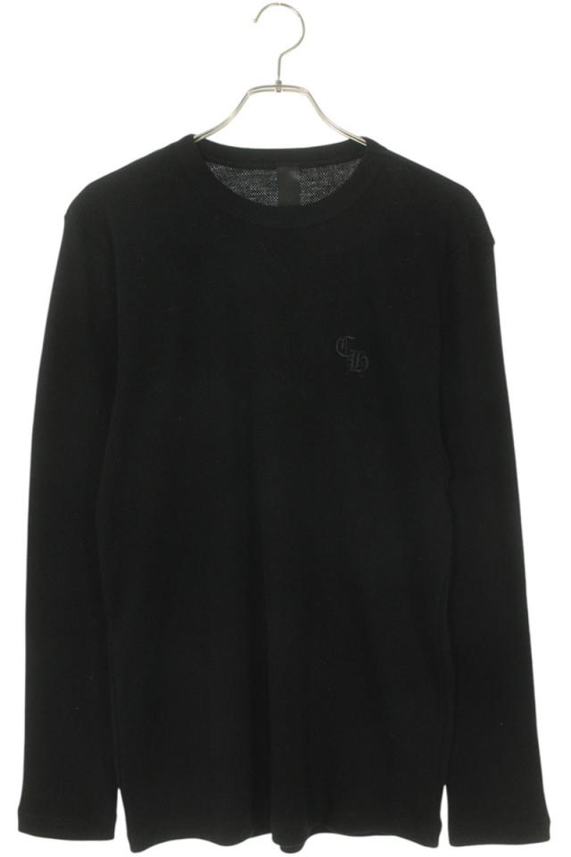 クロムハーツ サイズ:L  Y NOT CH刺繍サーマル長袖カットソー 中古 SJ02