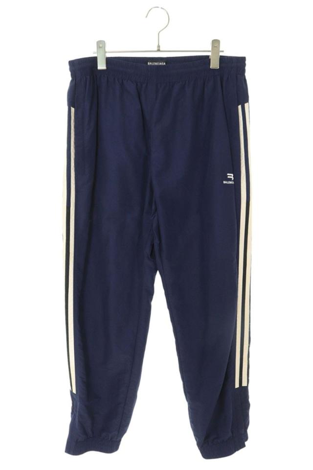 バレンシアガ サイズ:L  22SS  681254 TKO48 サイドライントラックロングパンツ 中古 SB01