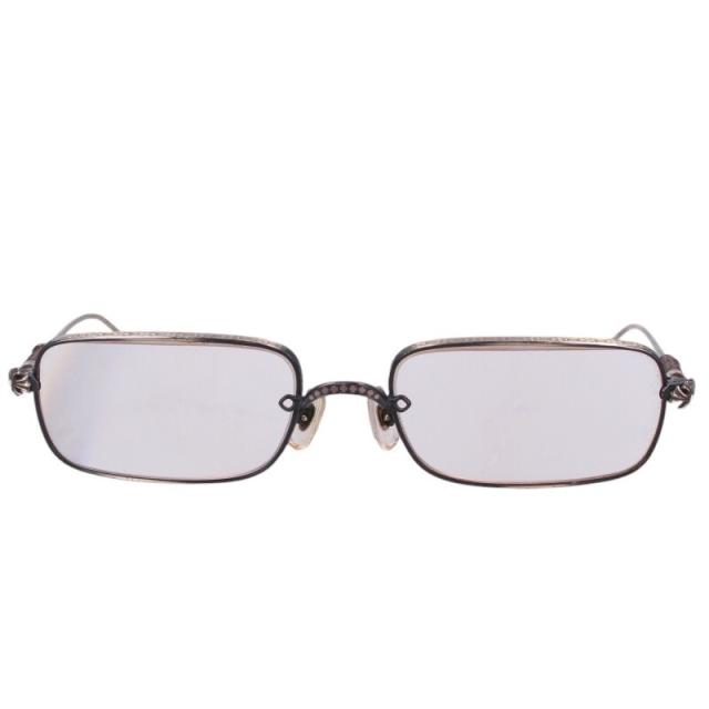 クロムハーツ  クロステンプルスクエアフレーム眼鏡 中古 SS07