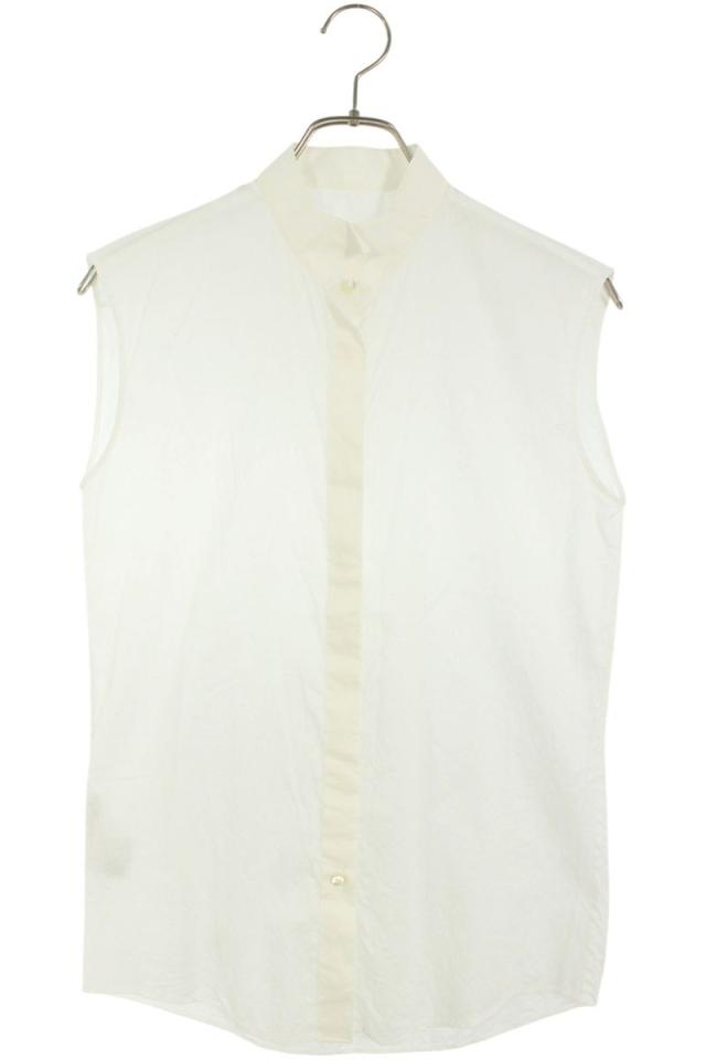 メゾンマルジェラ サイズ:38  S31DL0232 コットンノースリーブシャツ 中古 BS99