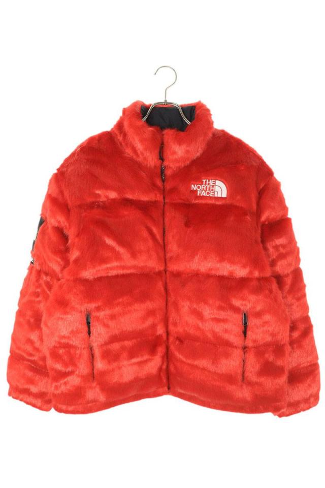 シュプリーム  ノースフェイス サイズ:M  20AW  Faux Fur Nuptse Jacket フェイクファーヌプシダウンジャケット 中古 FK04