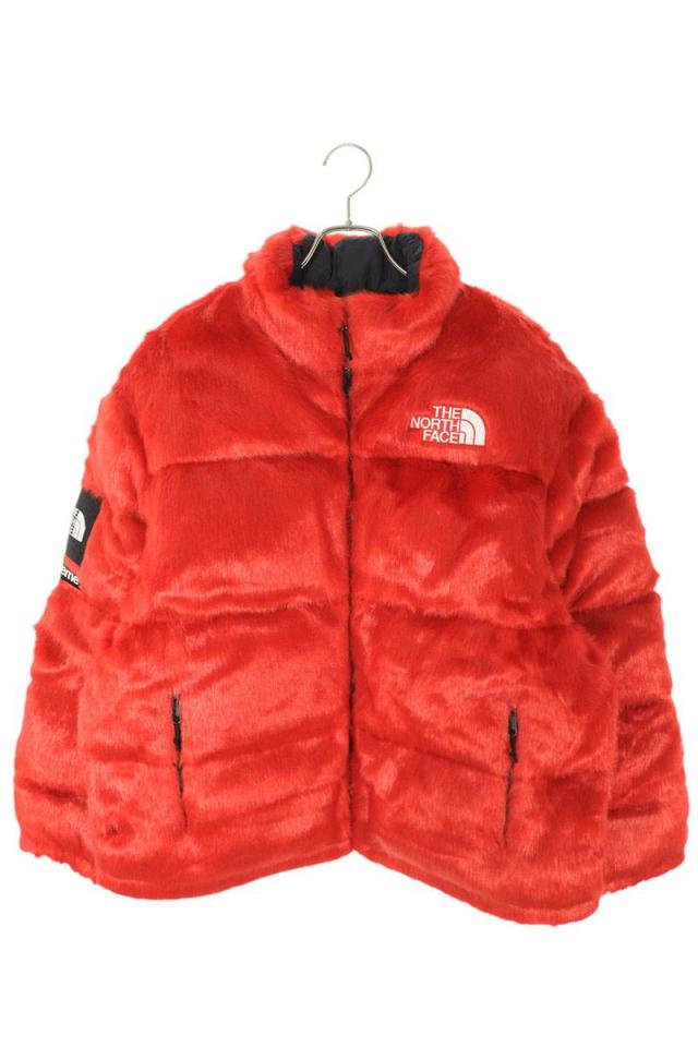 シュプリーム  ノースフェイス サイズ:L  20AW  Faux Fur Nuptse Jacket フェイクファーヌプシダウンジャケット 中古 OM10