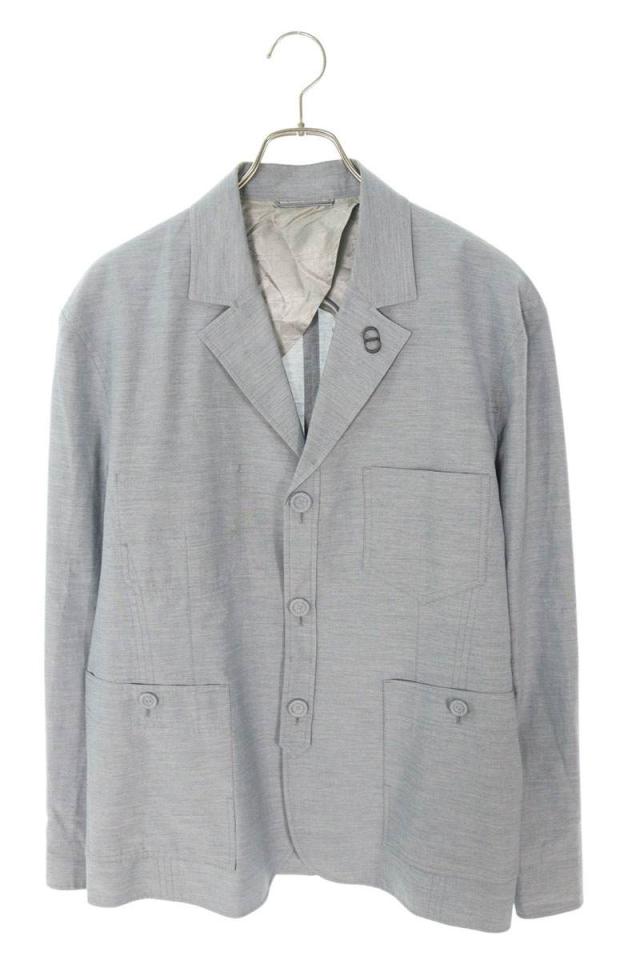 ディオール サイズ:46  313C203A6328 クラシックワークウェア—テーラードジャケット 中古 SS13