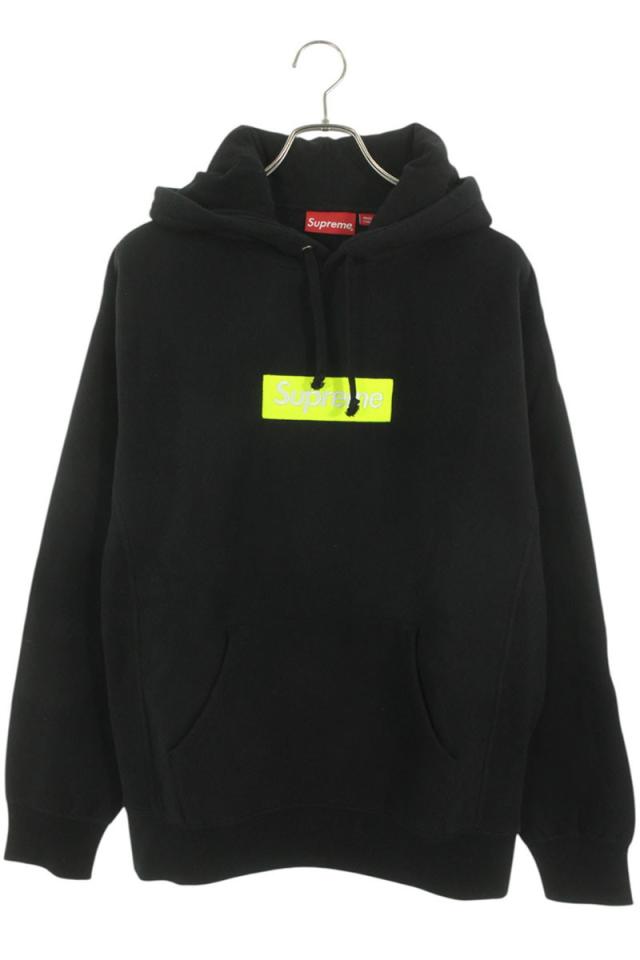 シュプリーム サイズ:L  17AW  Box Logo Hooded Sweatshirt ボックスロゴプルオーバーパーカー 中古 OM10