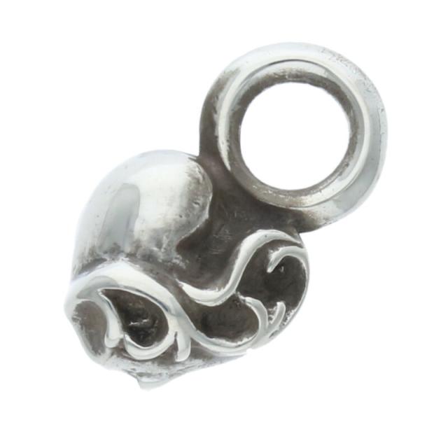 クロムハーツ #B STACK HEART ハートスタックチャーム シルバーネックレストップ 中古 NO05