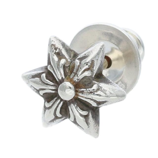 クロムハーツ CO STAR スタースタッド シルバーピアス 中古 NO05