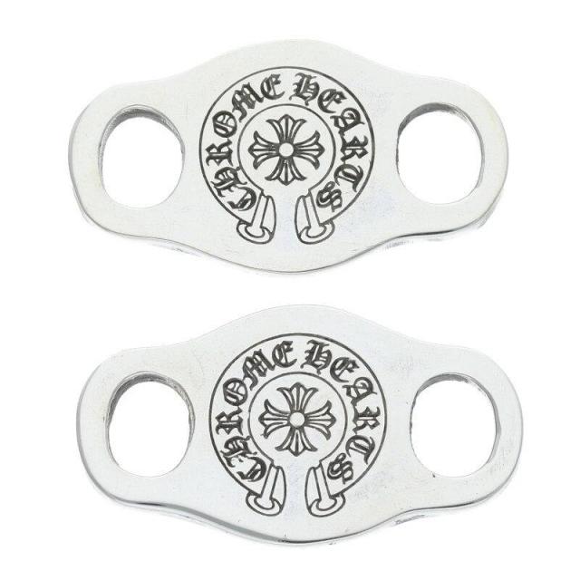 クロムハーツ   SHOELACE SET シューレース 2個セットV1ホースシューシューレース 中古 SS07