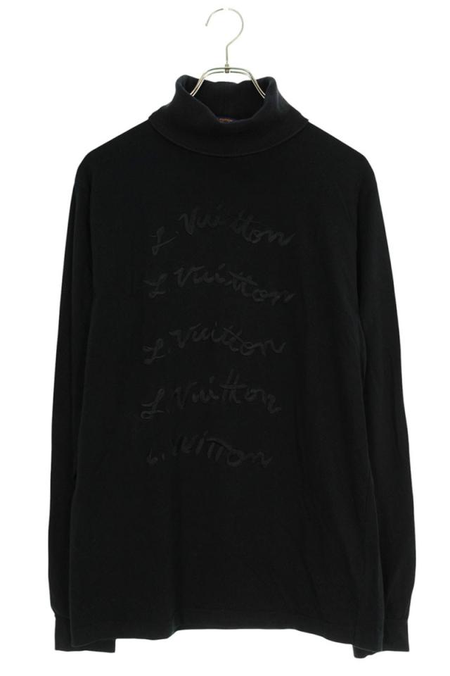 ルイヴィトン サイズ:S  22SS  RM221M I05 HMY11W フロント刺繍タートル長袖カットソー 中古 SB01