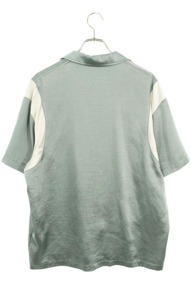 キス サイズ:M 24SS KHM032081 サテン半袖シャツ 中古 BS99