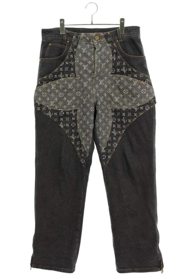 ルイヴィトン サイズ:32インチ  23AW  RM232 Y92 HPD92W モノグラムフラワーデニムパンツ 中古 SS13