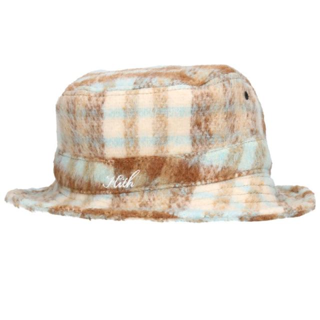 キス  チェック柄バケットハット 中古 BS99