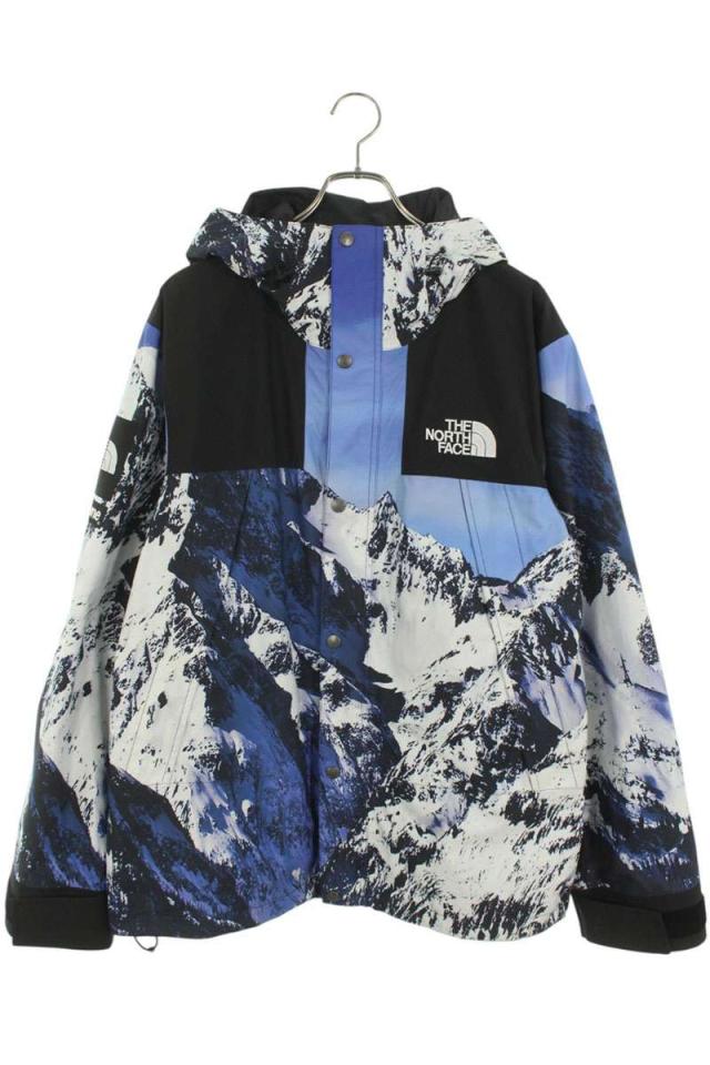 シュプリーム  ノースフェイス サイズ:L  17AW  The North Face Mountain Parka 総柄マウンテンパーカーブルゾン 中古 SB01