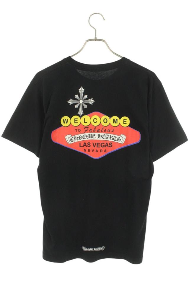 クロムハーツ サイズ:M  CH T-SHRT LTD ラスベガスバックプリントTシャツ 中古 GZ11 クロムハーツ サイズ:M CH T-SHRT LTD ラスベガスバックプリントT