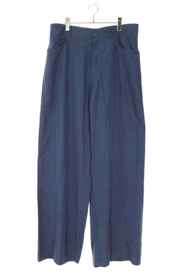 バレンシアガ サイズ:L 831523 TRO37 フルイドデニムパンツ 中古 BS55