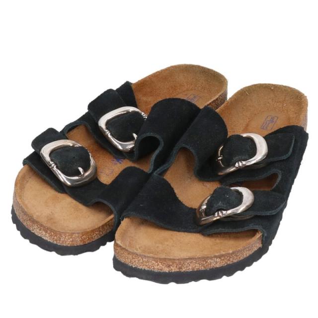 クロムハーツ サイズ:40 ARIZONA ガンスリンガーベルトレザーサンダル 中古 SJ02