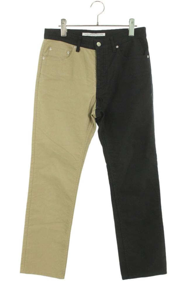 ジョンローレンスサリバン サイズ:46  2B007-0218-65 コットンバイカラーロングパンツ 中古 BS99
