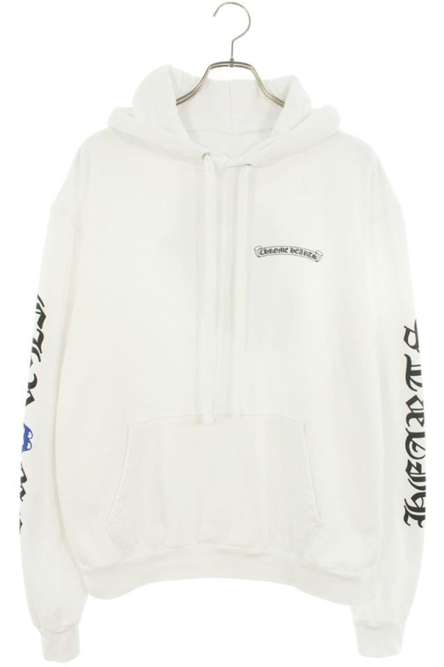 クロムハーツ サイズ:S  SWTSHRT PLV リップアンドタンプリントプルオーバーパーカー 中古 SJ02