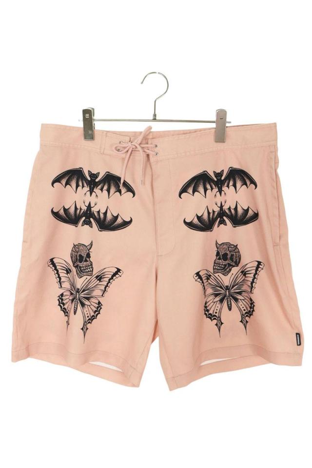 ネイバーフッド サイズ:XL  241TSDWN-PTM01S  Dr.Woo総柄ハーツパンツ 中古 BS99