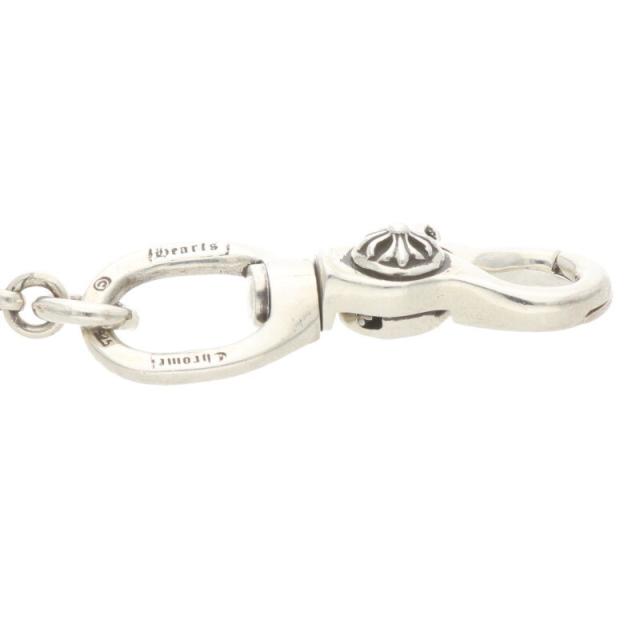 クロムハーツ   DICE 1CRS BALL LONG-1 ロング1クリップダイスクロスボール シルバーウォレットチェーン 中古 OK15 クロムハーツ DICE 1CRS BALL LONG-1 ロング1クリップダイスクロス