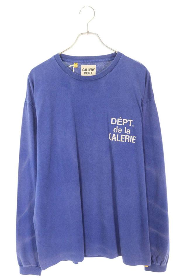 ギャラリーデプト サイズ:XL  FLS-60056 ロゴプリント長袖カットソー 新古品 OS06