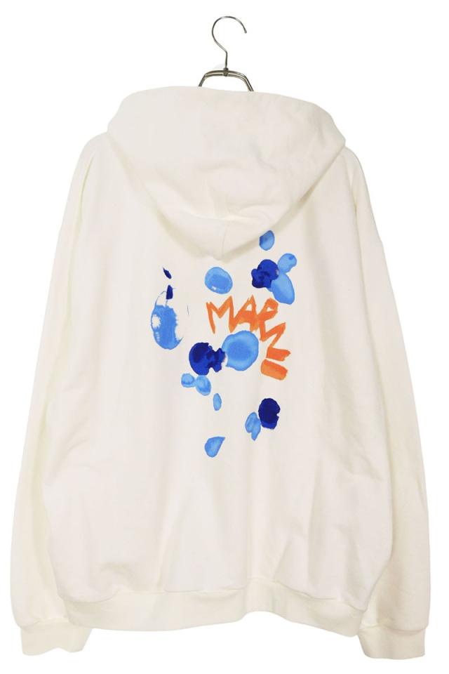 マルニ サイズ:52  FUMU0067PL ロゴプリントプルオーバーパーカー 新古品 SB01 マルニ サイズ:52 FUMU0067PL ロゴプリントプルオーバーパーカー 新古