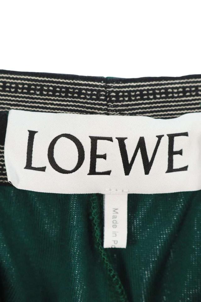 ロエベ サイズ:L HSM1Y04X07 アナグラム刺繍トラックロングパンツ 新古