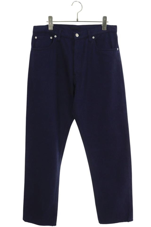 プラダ サイズ:32インチ  GEP358 バックトライアングルプレートオールドデニムパンツ 新古品 OM10