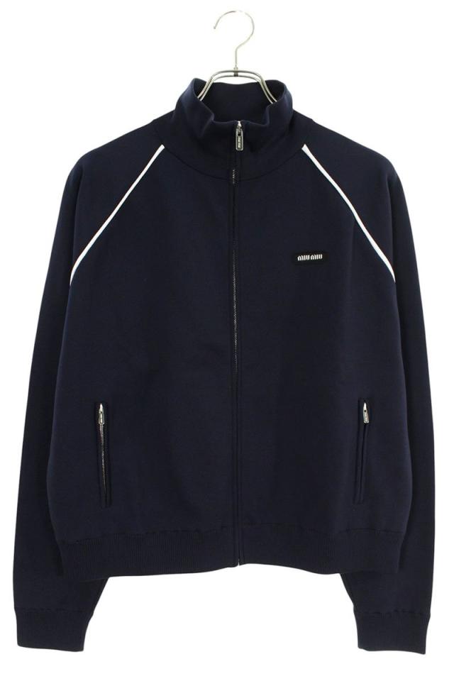 ミュウミュウ サイズ:42  25SS  MMF958 テクニカルヤーンジップブルゾン 新古品 SS13