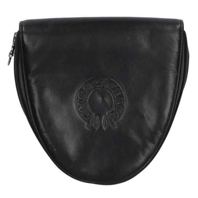 クロムハーツ  ホースシューロゴラウンドジップレザーケース 中古 GZ11