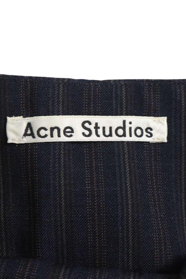 アクネストゥディオズ サイズ:34  FN-WN-SKIR000175 フロントボタンストライプスカート 中古 BS99 アクネストゥディオズ サイズ:34 FN-WN-SKIR000175 フロントボタン